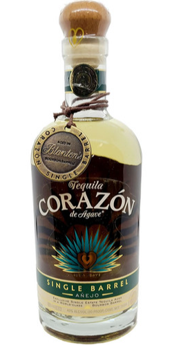 Corazon de Agave Aged In Blanton's Bourbon Barrels Anejo Tequila 750ml