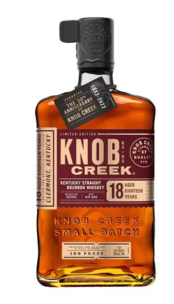 Knob Creek Small Batch Limited Edition 18 Year Old Straight Bourbon Whiskey .750ml