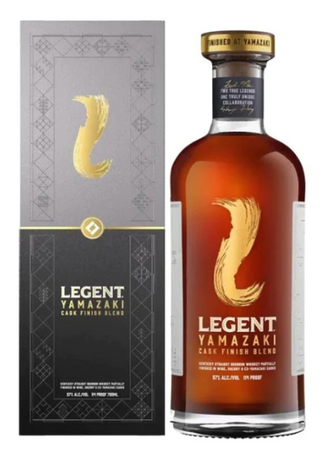 Legent Yamazaki Cask Finish Blend Kentucky Straight Bourbon Whiskey 114 PROOF .750ML