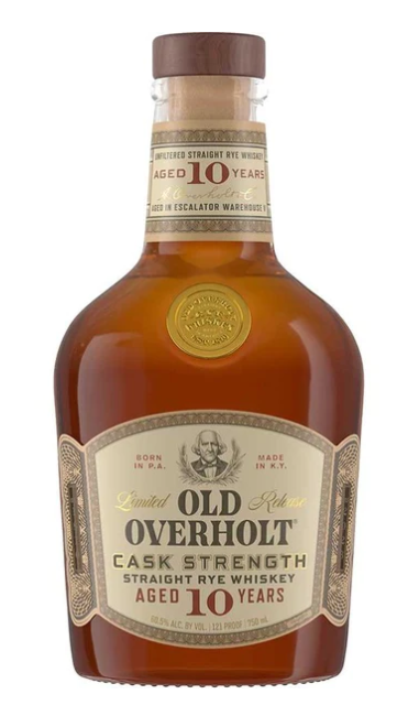 Old Overholt 10 Year Old Straight Rye Whiskey Kentucky, USA 750ml ...