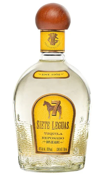 Siete 7 Leguas Tequila Reposado Jalisco, Mexico 700ml – Malibu