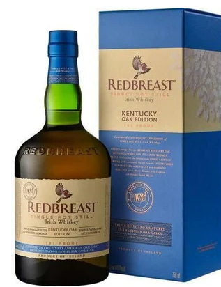 Redbreast Kentucky Oak Edition Single Pot Still Irish Whiskey .750ml