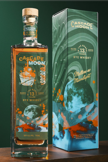 Cascade Moon 'Mellow As Moonlight 13 Year Old Rye Whisky .750ml