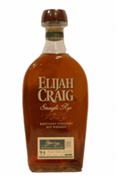 Elijah Craig straight rye