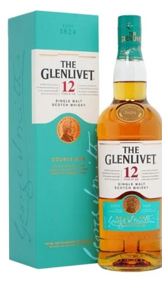 The Glenlivet Double Oak 12 Year Old Single Malt Scotch Whisky .750ml