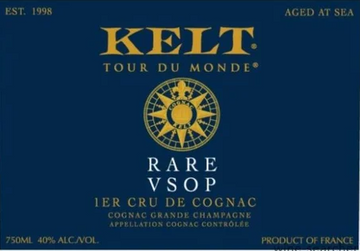 Kelt Tour du Monde Rare V.S.O.P. Premier Cru Grande Champagne Cognac .750ml