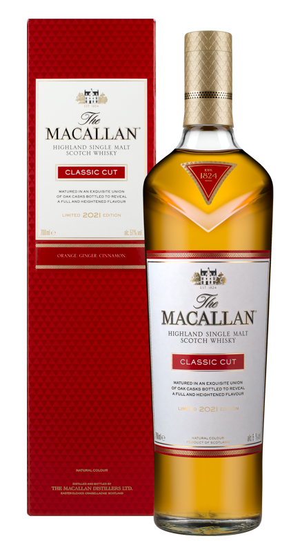 2021 The Macallan Limited Edition Classic Cut Single Malt Scotch Whisky  .750ml