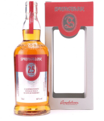 2016 Springbank 25 Year Old Single Malt Scotch Whisky Campbeltown, Scotland 750ml