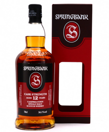 2020 Springbank 12 Year Old Cask Strength Single Malt Scotch Whisky Campbeltown, Scotland 750ml