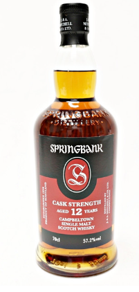 2024 Springbank 12 Year Old Cask Strength Single Malt Scotch Whisky Campbeltown, Scotland 700ml