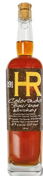 Distillery 291 'HR' High Rye Colorado Bourbon Whiskey Colorado, USA 750ml
