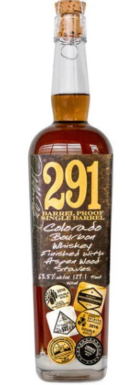 Distillery 291 Barrel Proof Colorado Bourbon Whiskey Colorado, USA 750ml