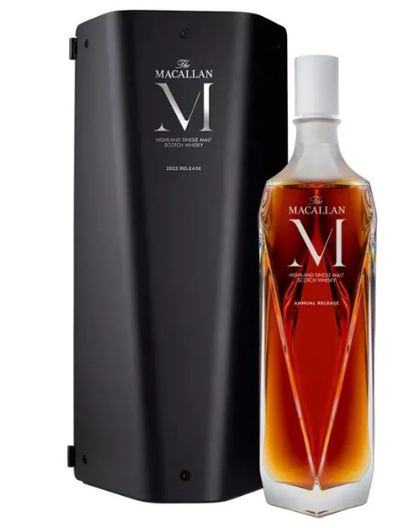 2022 The Macallan 'M' Single Malt Scotch Whisky Speyside - Highlands, Scotland 750ML