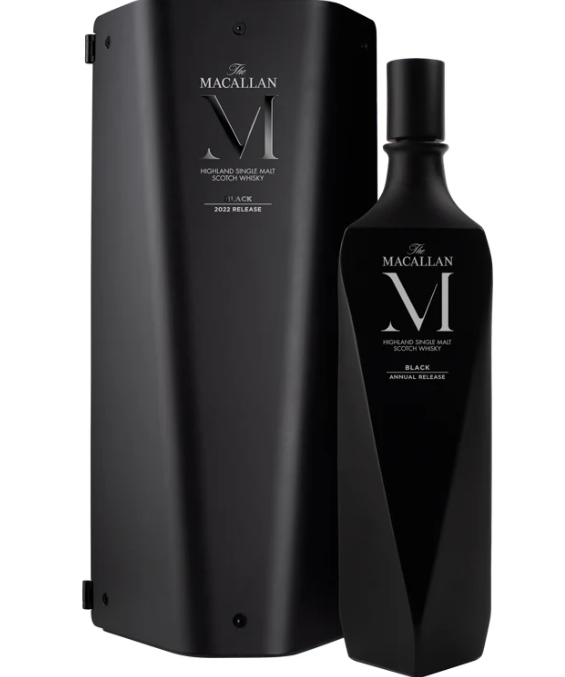 2022 The Macallan 'M Black' Single Malt Scotch Whisky 750ML