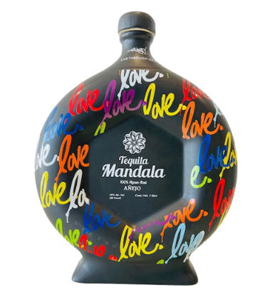 Mandala Tequila 'Live Through Love' Limited Edition Anejo 1lt