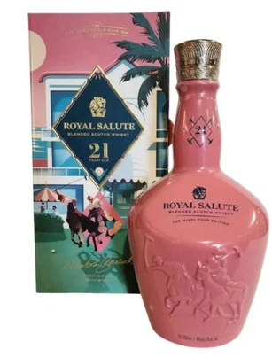 Chivas Regal Royal Salute The Miami Polo Edition 21 Year Old Blended Scotch Whisky 700ML
