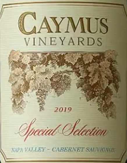 2019 Caymus Vineyards Special Selection Cabernet Sauvignon Napa Valley, USA 750ml