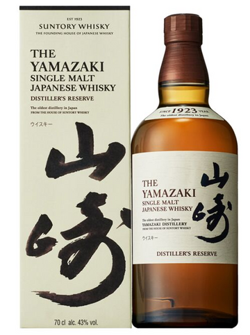 The Yamazaki Distiller's Reserve Single Malt Whisky .750ml