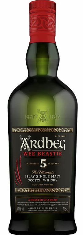Ardbeg 'Wee Beastie' 5 Year Old Single Malt Scotch Whisky 750ml
