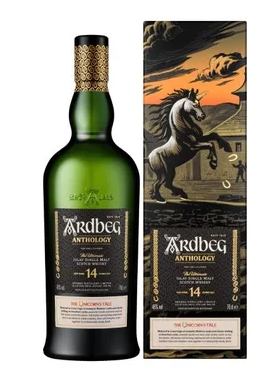 Ardbeg Anthology 'The Unicorn's Tale' 14 Year Old Single Malt Scotch Whisky Islay, Scotland 750ml