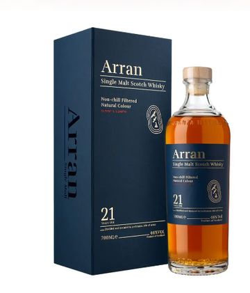 The Arran Malt Distillery 21 Year Old Single Malt Scotch Whisky 700ml