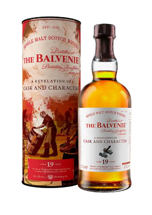 The Balvenie 'A Revelation of Cask and Charcter' 19 Year Old Single Malt Scotch Whisky .750ml