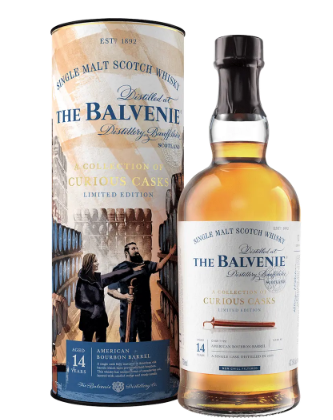 The Balvenie 'A Collection of Curious Casks' American Bourbon Barrel 14 Year Old Single Malt Scotch Whisky 750ml