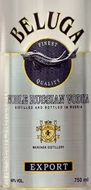 Beluga Noble Russian Vodka Russia 750ml