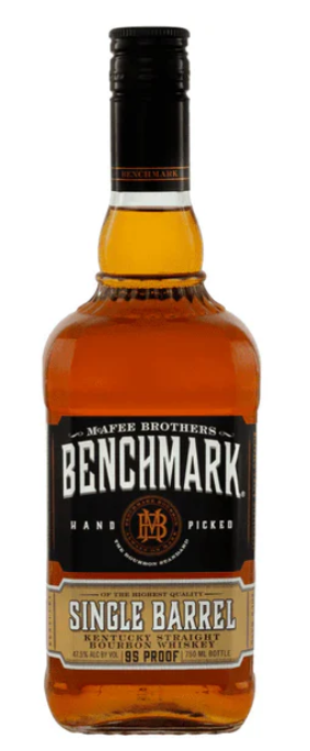 McAfee's Benchmark Single Barrel Hand Picked Kentucky Straight Bourbon Whiskey 750ml