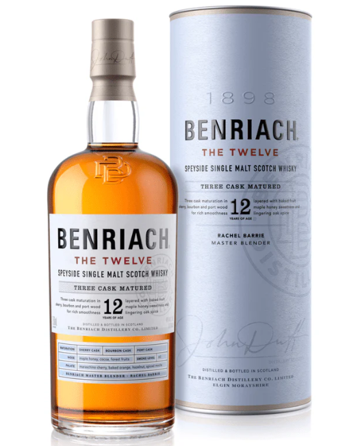 The BenRiach 'The Twelve' 12 Year Old Single Malt Scotch Whisky Speyside, Scotland 750ml