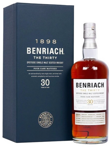 The BenRiach 30 Year Old Single Malt Scotch Whisky 700ml