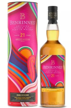 2024 Benrinnes 21 Year Old Single Malt Scotch Whisky Speyside, Scotland 750ml