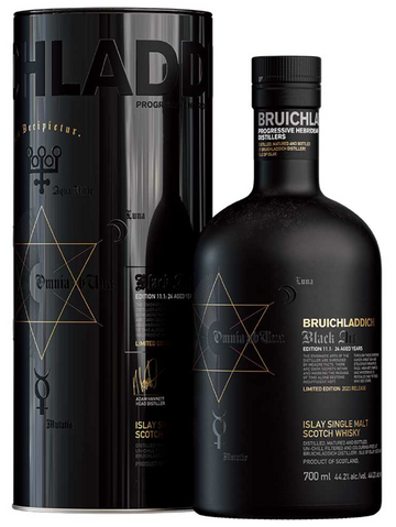 Bruichladdich Black Art 11.1 Edition 24 Year Old Unpeated Single Malt Scotch Whisky 750ml
