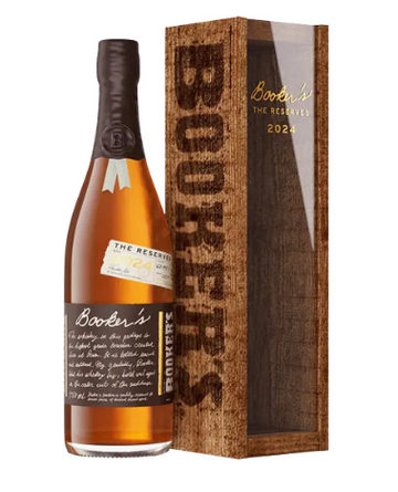 2024 Bookers Bourbon 'The Reserves' Straight Bourbon Whiskey 750m