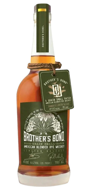 Brother's Bond American Blended Rye Whiskey Indiana, USA 750ml