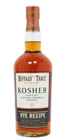 Buffalo Trace Distillery Kosher Rye Recipe Straight Bourbon Whiskey 750