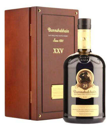 Bunnahabhain 25 Year Old Single Malt Scotch Whisky Islay, Scotland 750ml