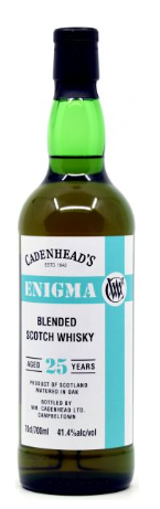1998 Cadenhead's Enigma 25 Year Old Blended Scotch Whisky 700ml