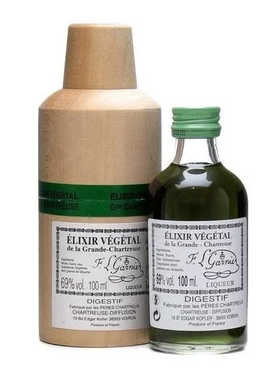 Chartreuse 'Elixir Vegetal de la Grande-Chartreuse' Liqueur 100ml
