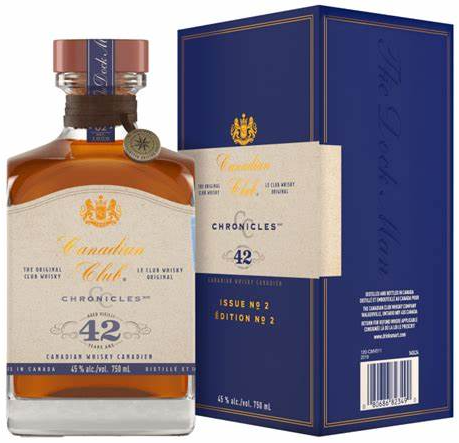 Canadian Club Chronicles 42 Year Old Whisky .750ml