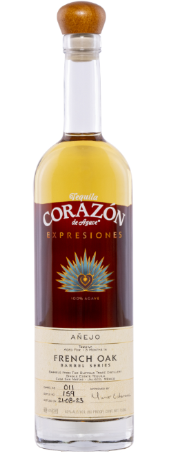 Corazon de Agave Expresiones 'French Oak' Tequila Anejo Jalisco, Mexico 750ml