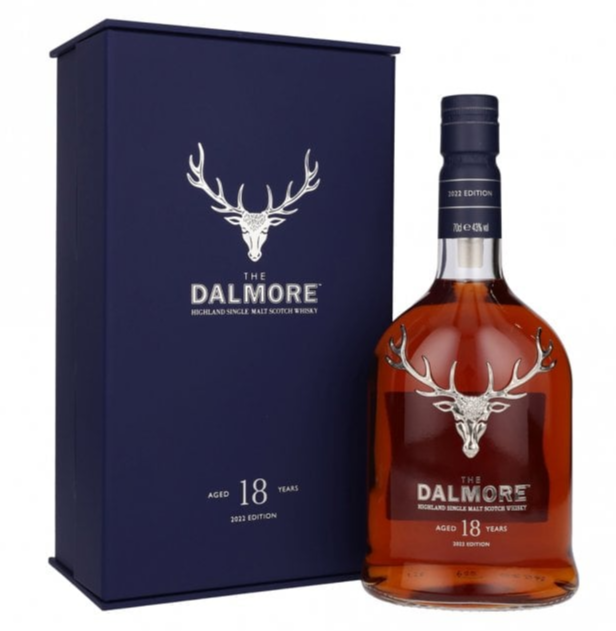 The Dalmore 18 Year Old Single Malt Scotch Whisky .750ml