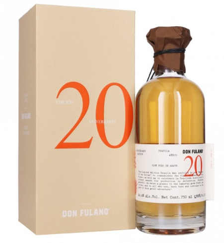 Don Fulano 20th Anniversario Anejo Tequila Jalisco, Mexico 750ml