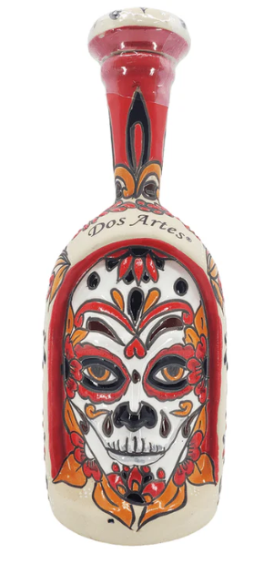 Dos Artes Skull Limited Edition Tequila Anejo 1ltr