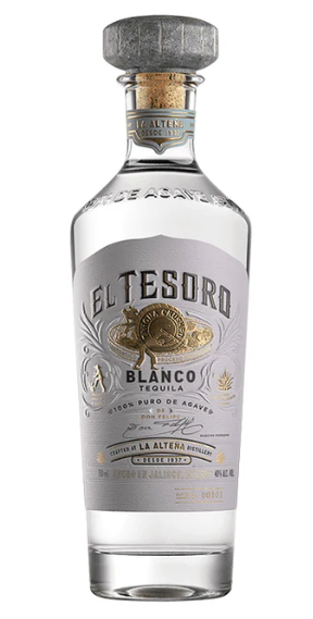 El Tesoro de Don Felipe Platinum Tequila Blanco Jalisco, Mexico 750ml