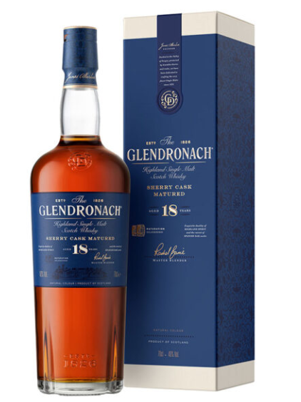 Glendronach Allardice 18 Year Old Single Malt Scotch Whisky Highlands, Scotland 700ml