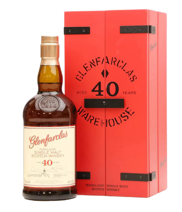 Glenfarclas 40 Year Old Single Malt Scotch Whisky Speyside, Scotland 750ml