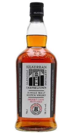 Glengyle Distillery Kilkerran Sherry Cask Matured 8 Year Old Single Malt Scotch Whisky 700ml