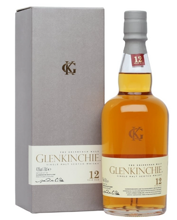 Glenkinchie 12 Year Old Single Malt Scotch Whisky .750ml