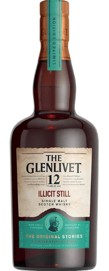 The Glenlivet Illicit Still 12 Year Old Single Malt Scotch Whisky .750ml